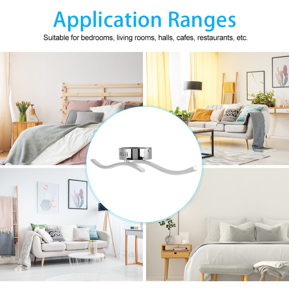 Innovative Modern LED Light Ceiling Lights Home Living Room Decoration White view 12