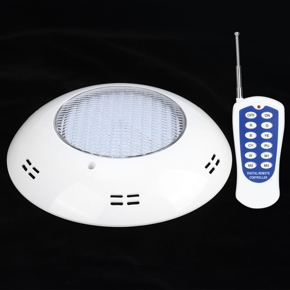 360LED Swimming Pool Lights 35W Pool Wall Light Remote Control Underwater view 6