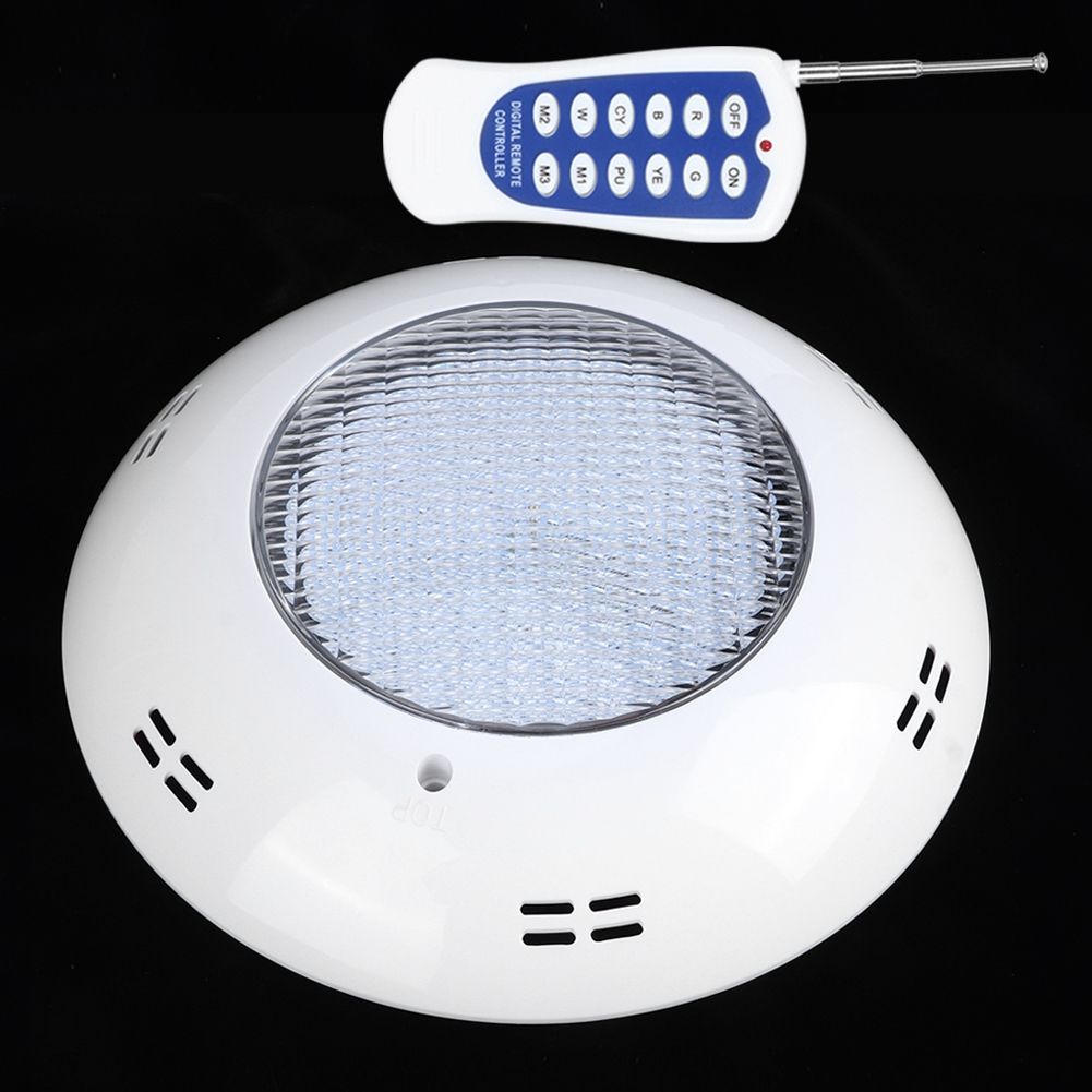 360LED Swimming Pool Lights 35W Pool Wall Light Remote Control Underwater view 7