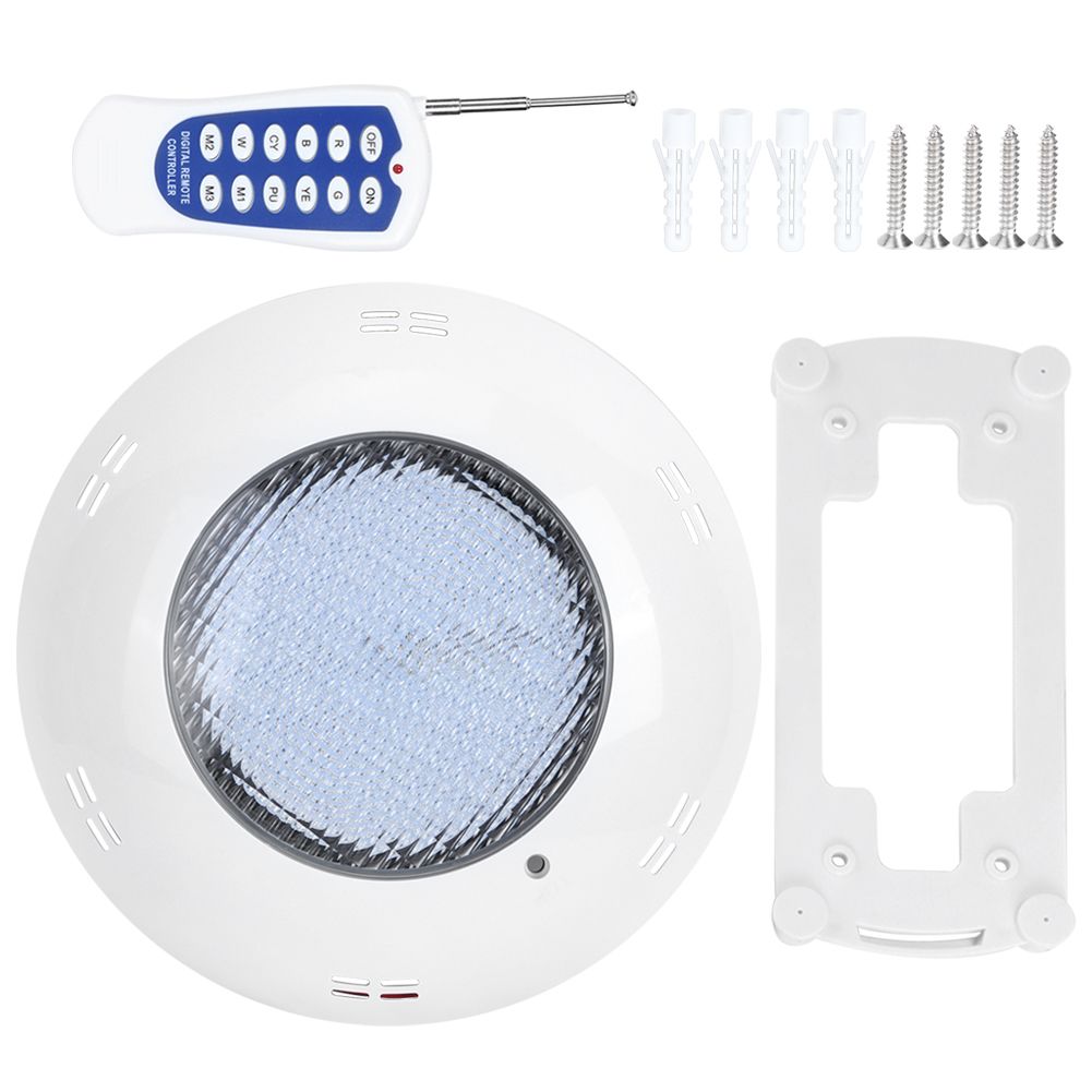 360LED Swimming Pool Lights 35W Pool Wall Light Remote Control Underwater view 11