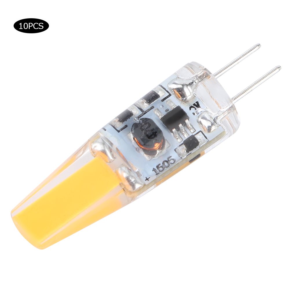10Pcs Household Mini G4 Silicone LED Light Bulb 1.5W AC12V for Car Cabinet view 7