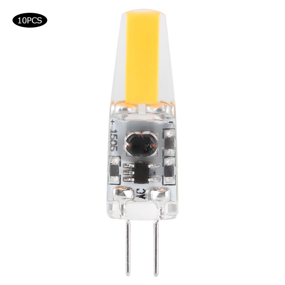 10Pcs Household Mini G4 Silicone LED Light Bulb 1.5W AC12V for Car Cabinet view 8