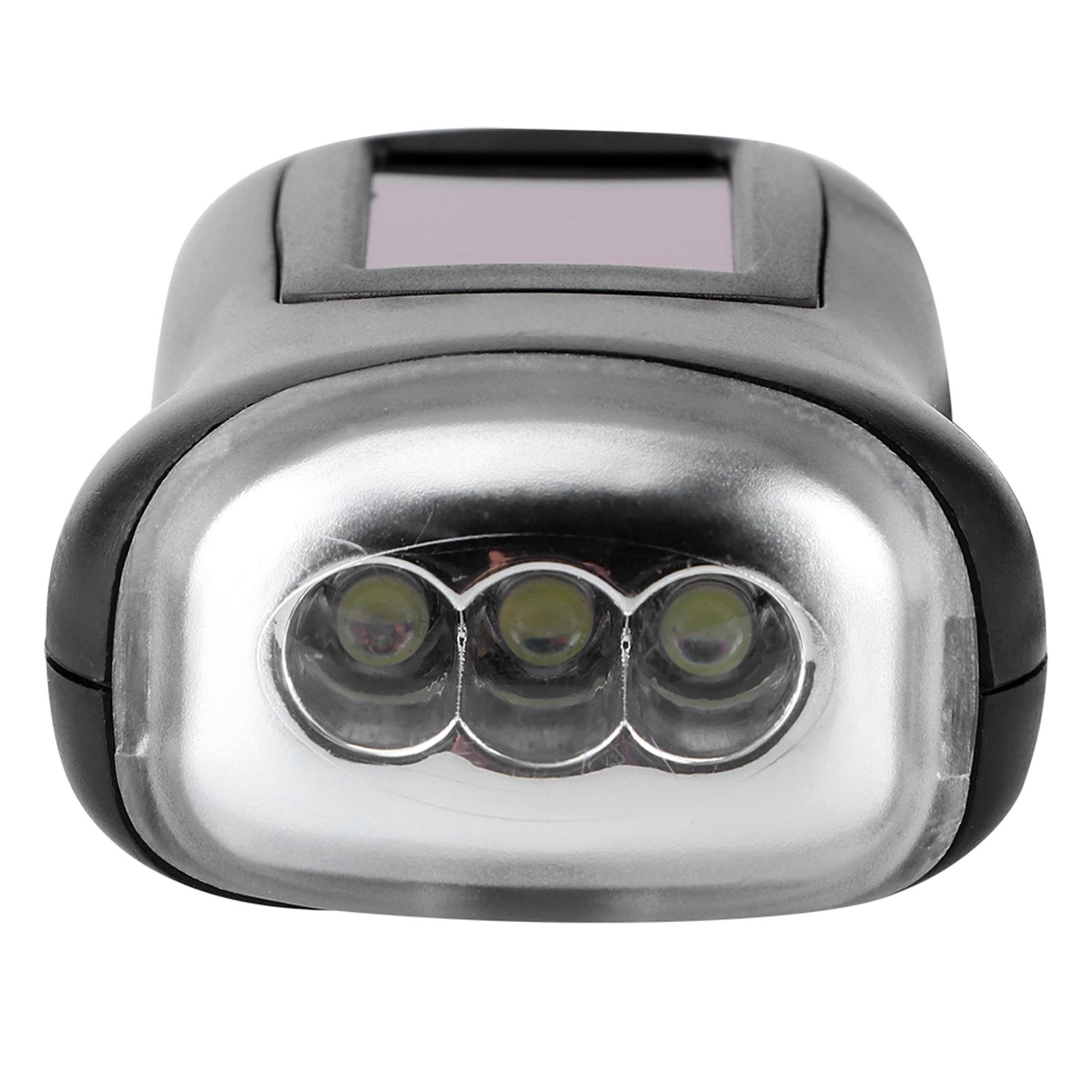 Hand Crank Solar Powered Rechargeable Flashlight LED Emergency Dynamo Torch view 7