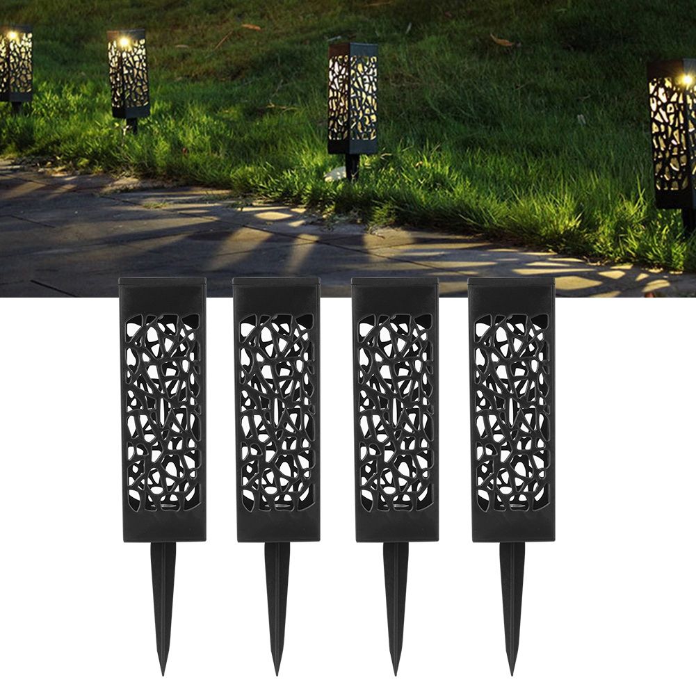 Outdoor Waterproof Solar Lawn Light LED Spike Lamps for Garden Courtyard Pathway view 3