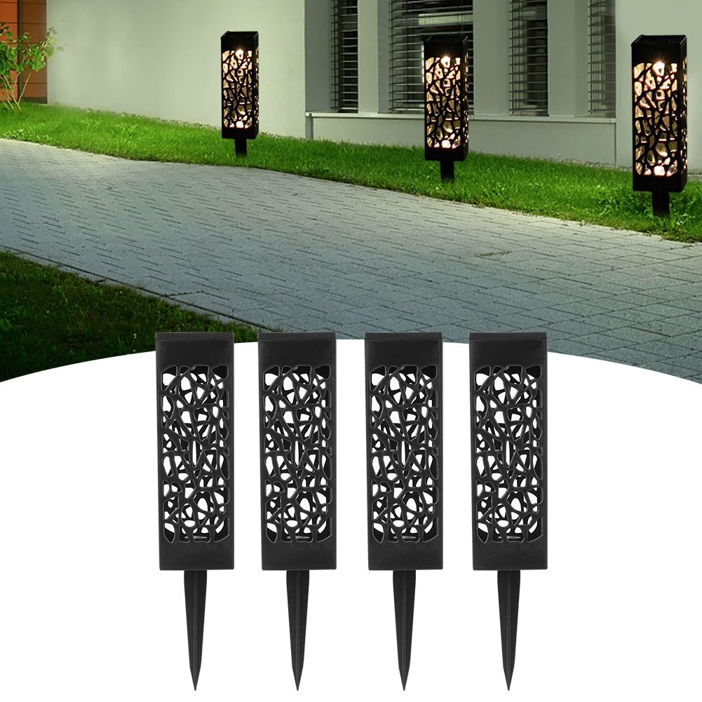 Outdoor Waterproof Solar Lawn Light LED Spike Lamps for Garden Courtyard Pathway view 4