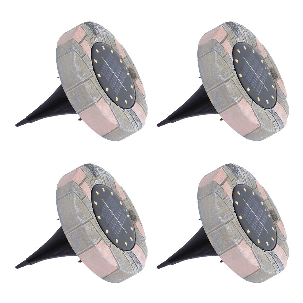 12LED Solar Lawn Light Waterproof Ground Spike Buried Lamp for Garden Pathway view 9