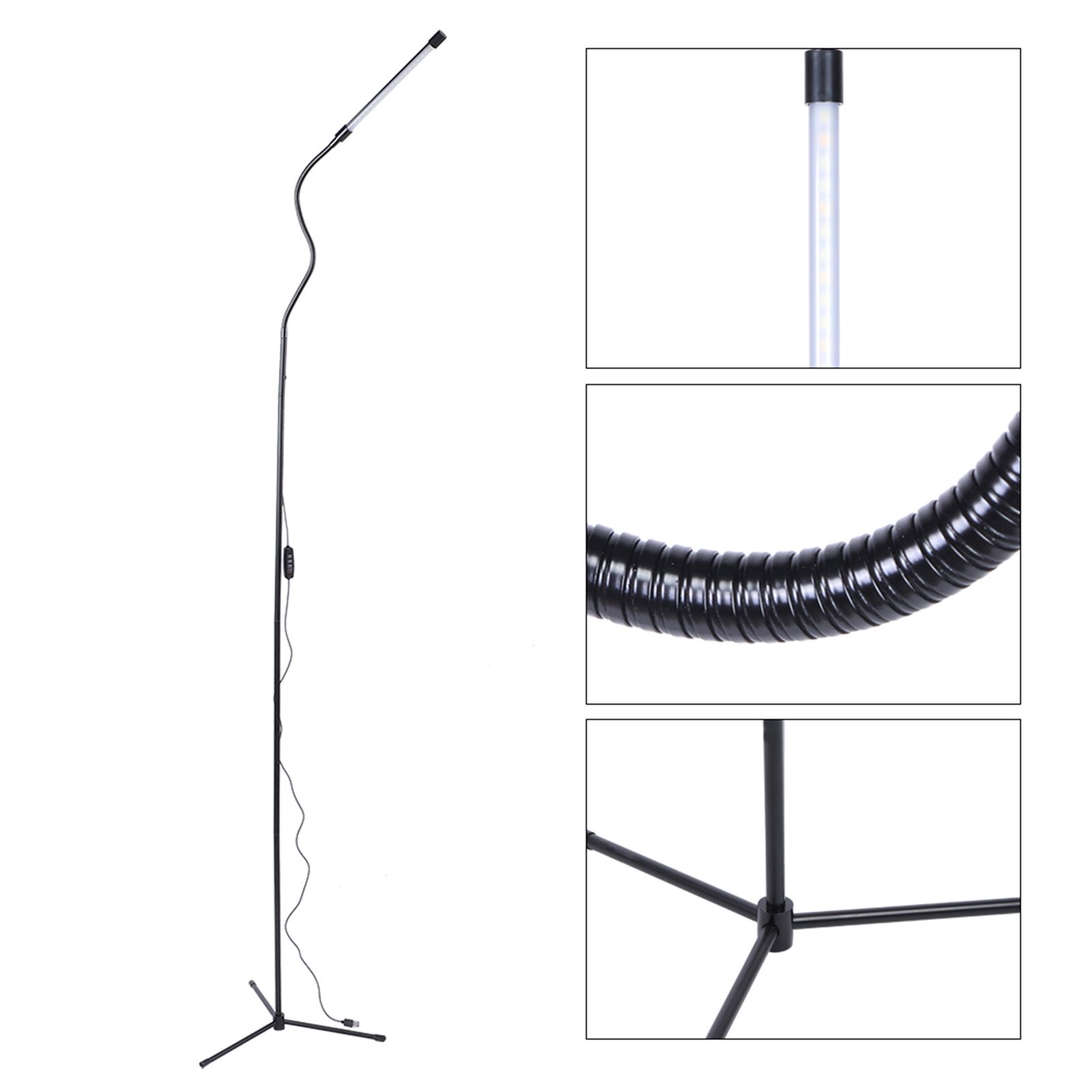 LED Floor Light Modern Timing Eye Protection Dimmable Study Piano Light for view 9
