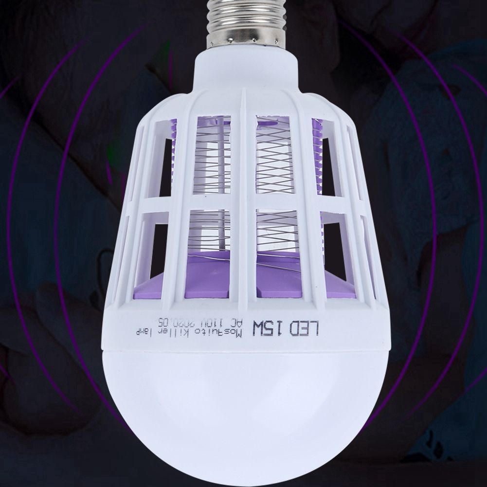2‑In‑1 Household LED Mosquito Killer E27 Light Bulb for Kitchen Supermarket view 4