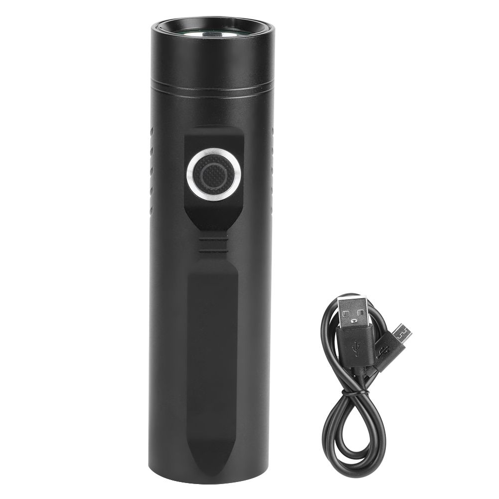 LED Mini Flashlight Waterproof Camping Light Strong Light Torch USB view 2
