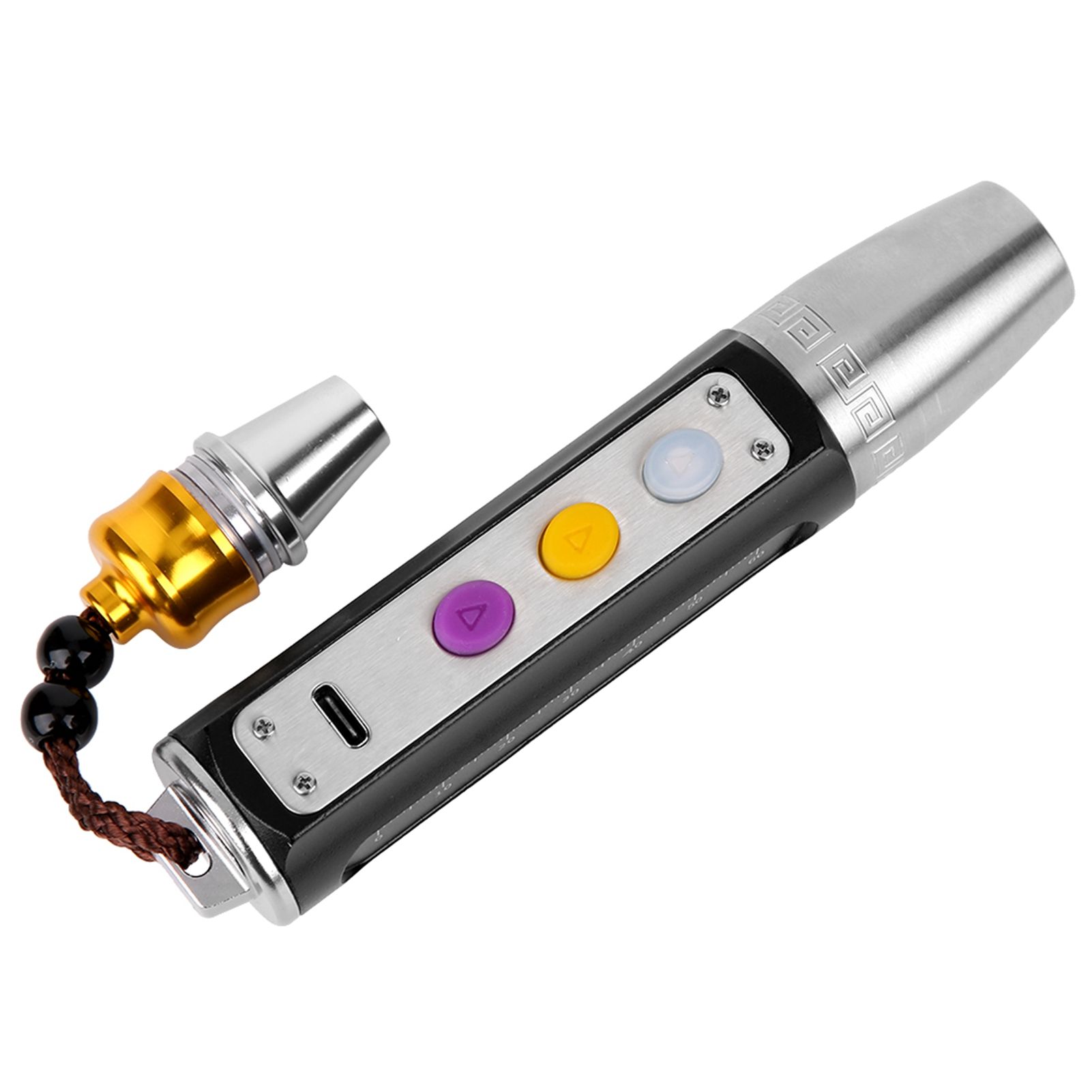 Portable 3 LEDs Expert Jades Flashlight Torch USB Rechargeable Jewelry Gems view 5