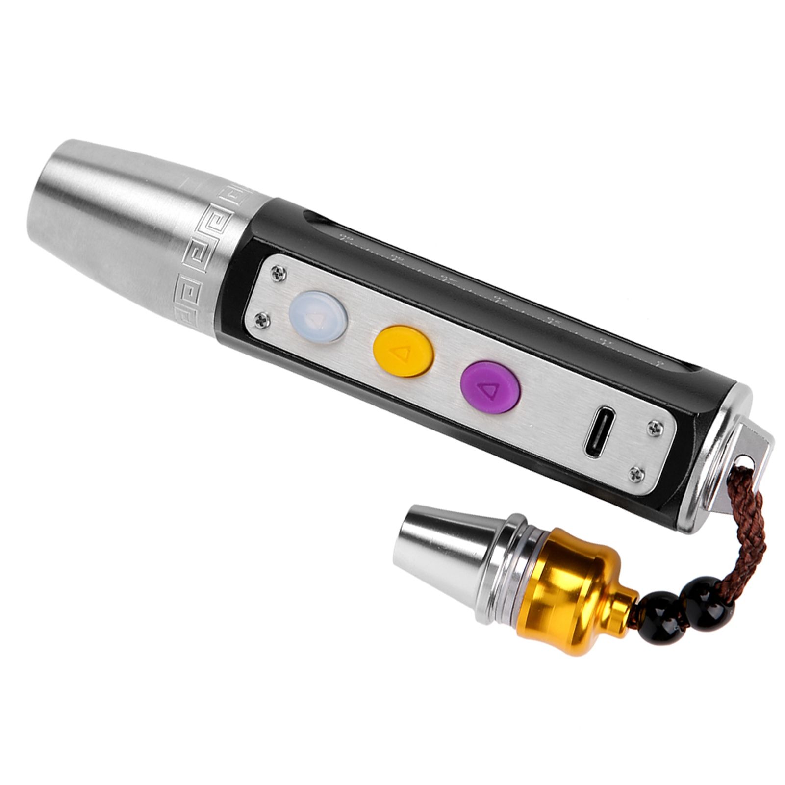 Portable 3 LEDs Expert Jades Flashlight Torch USB Rechargeable Jewelry Gems view 8