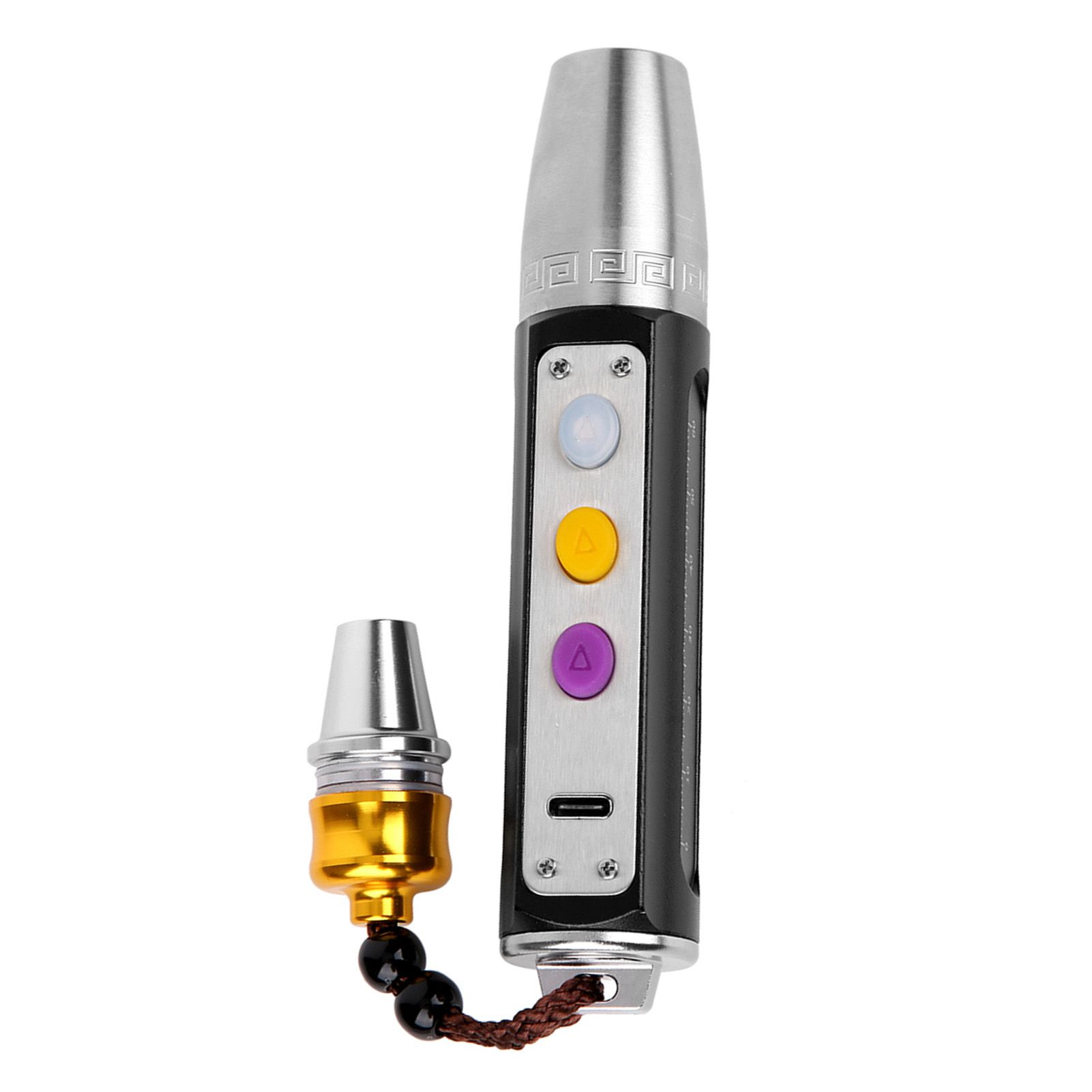 Portable 3 LEDs Expert Jades Flashlight Torch USB Rechargeable Jewelry Gems view 9