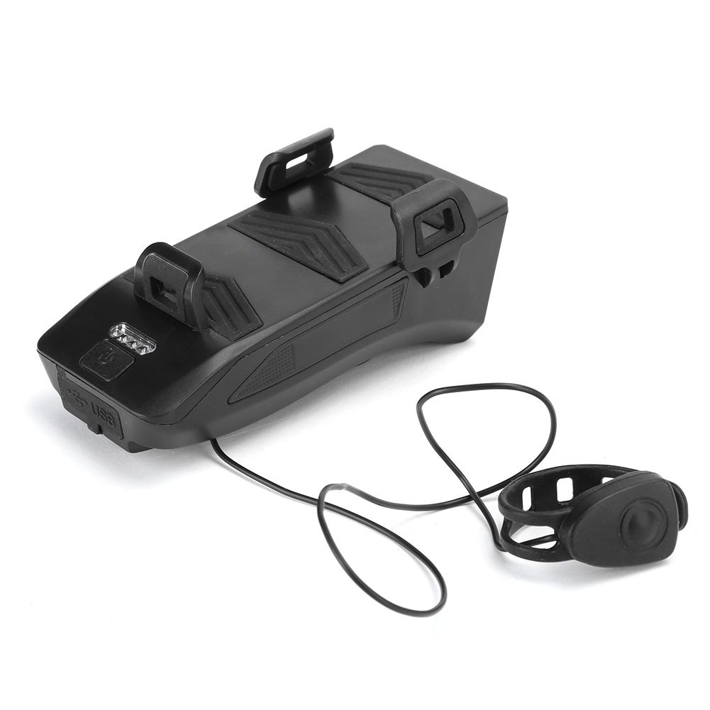 Multifunctional USB Rechargeable Bicycle Light Headlight Horn Light Charging