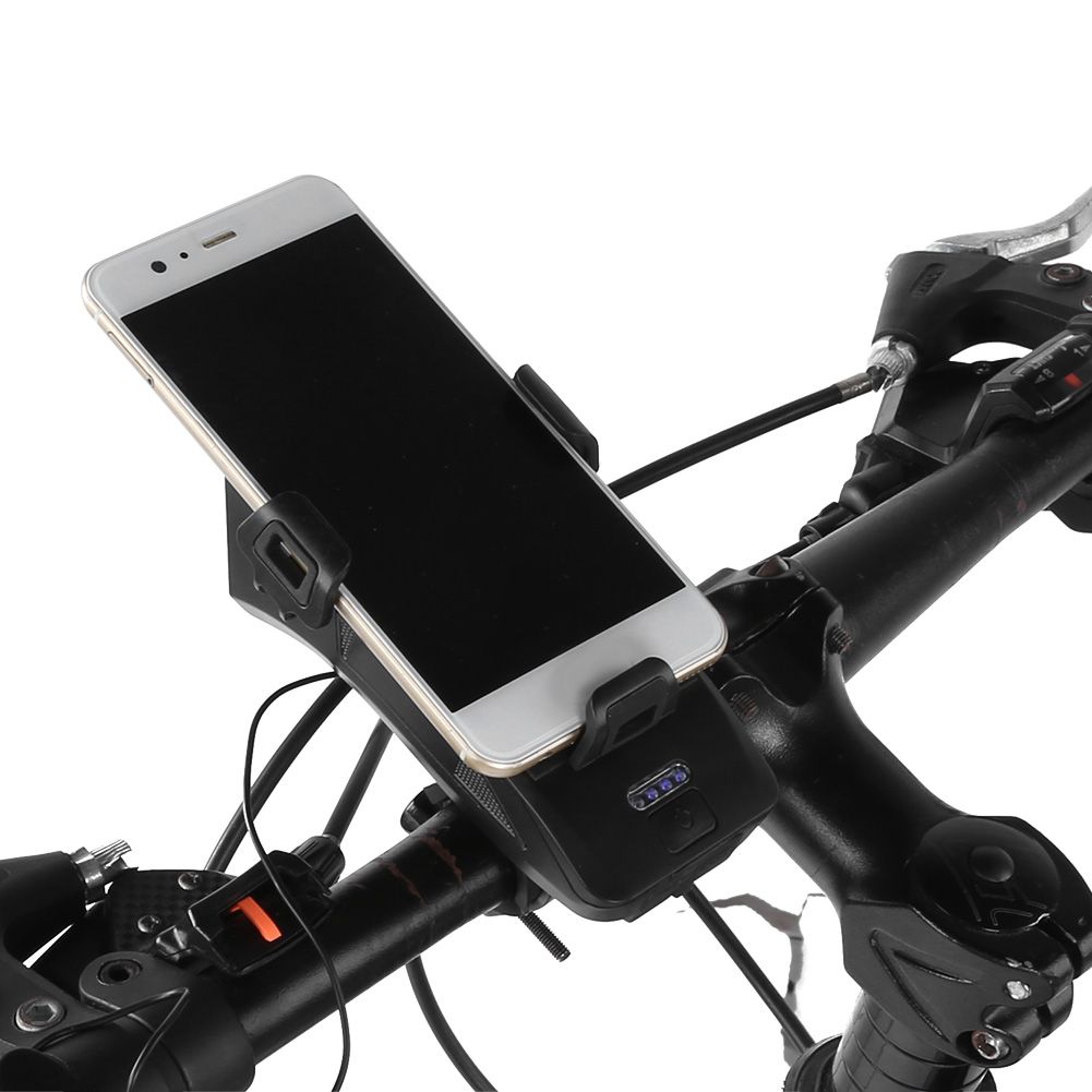 Multifunctional USB Rechargeable Bicycle Light Headlight Horn Light Charging view 8