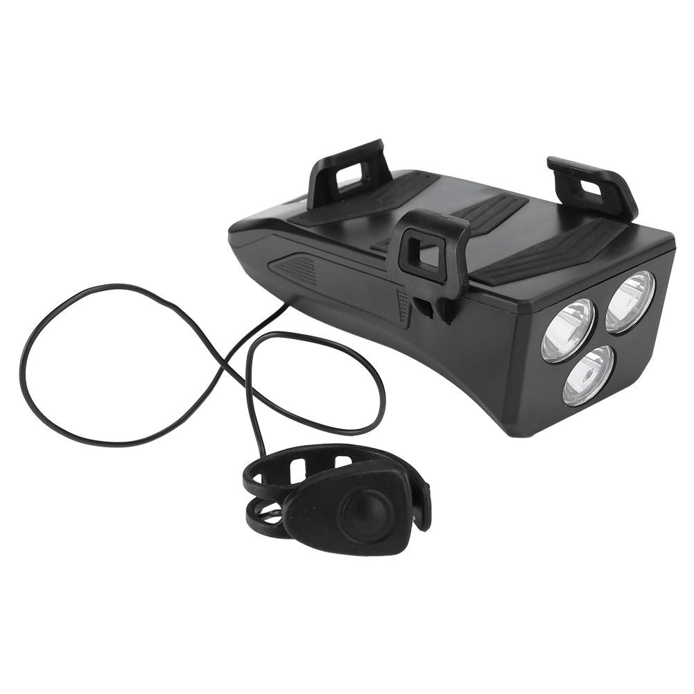Multifunctional USB Rechargeable Bicycle Light Headlight Horn Light Charging view 9