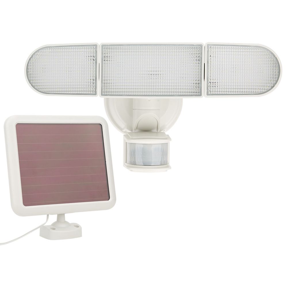 3‑Head Solar Motion Sensor Light Intelligent Wall Light Courtyard Sensor Lamps view 3