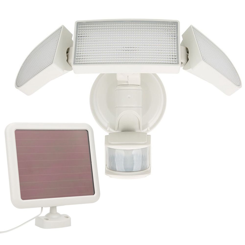 3‑Head Solar Motion Sensor Light Intelligent Wall Light Courtyard Sensor Lamps view 5