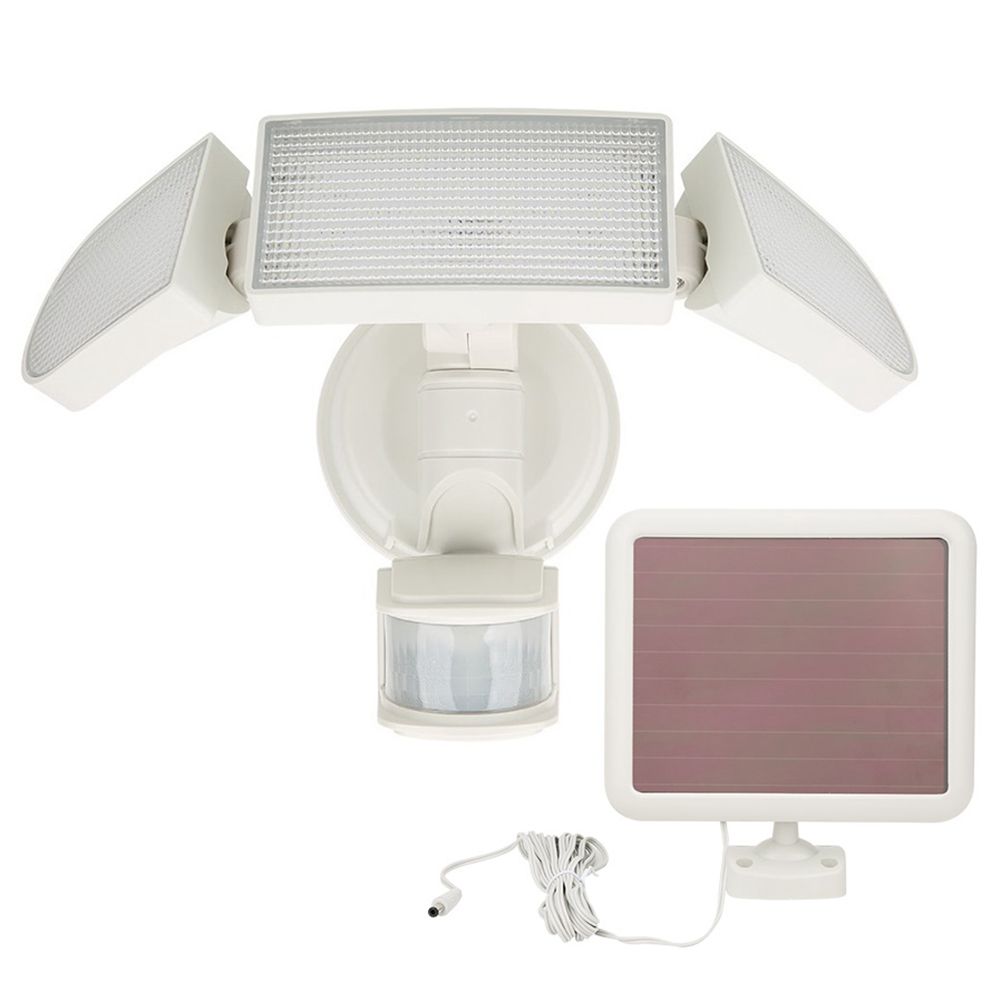 3‑Head Solar Motion Sensor Light Intelligent Wall Light Courtyard Sensor Lamps view 6