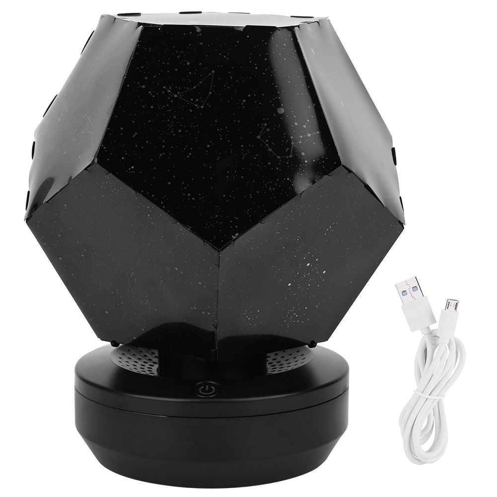 Household Mini Innovative Starry Projection Lamp USB Rechargeable Night Light view 2