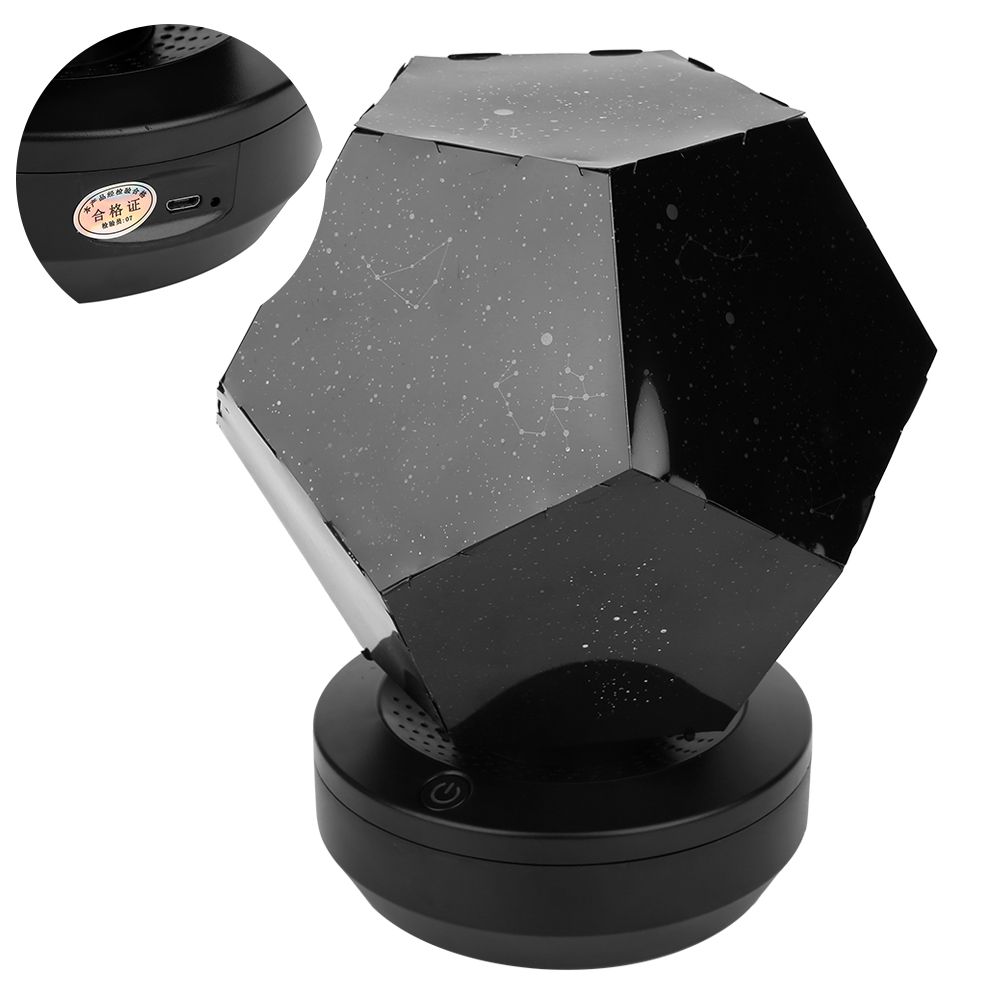 Household Mini Innovative Starry Projection Lamp USB Rechargeable Night Light view 8