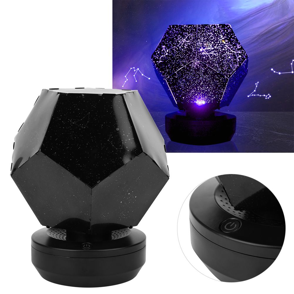 Household Mini Innovative Starry Projection Lamp USB Rechargeable Night Light view 10
