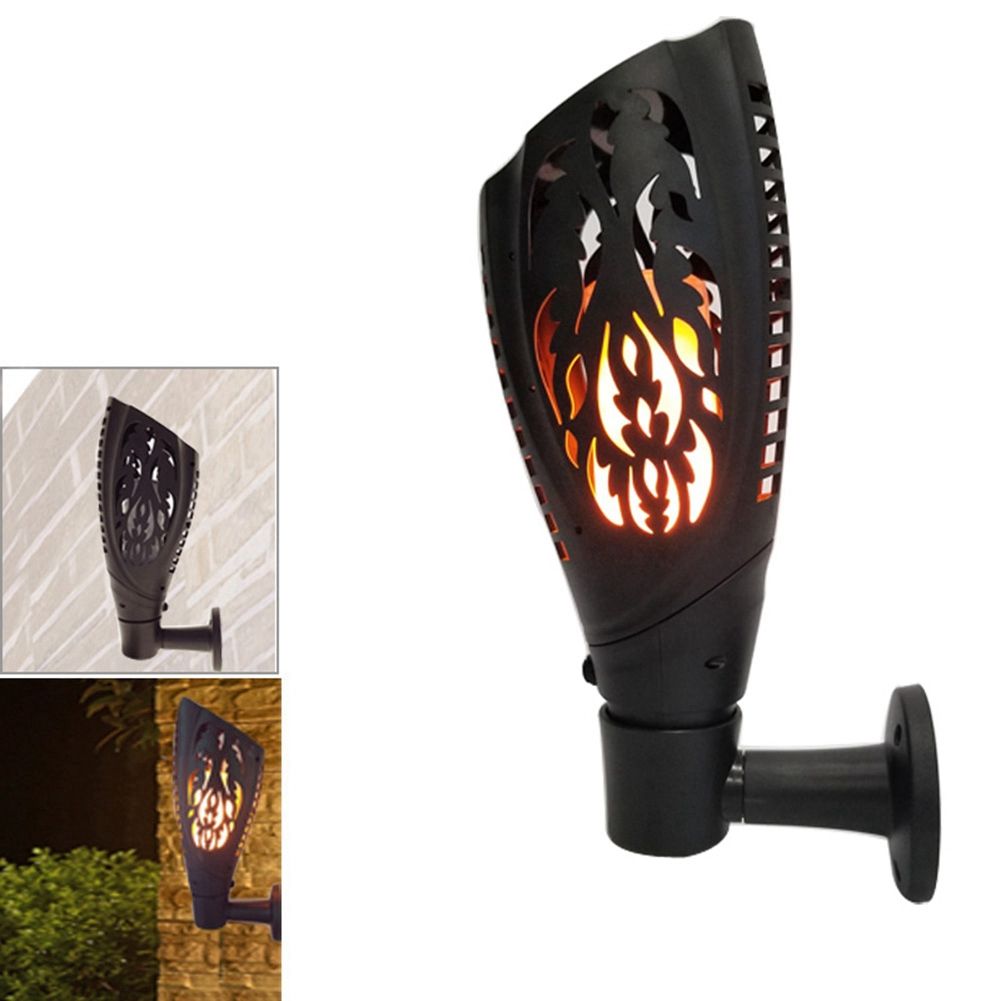 Solar LED Torch Light Waterproof Outdoor Flame Lamp for Garden Landscape Lawn view 9