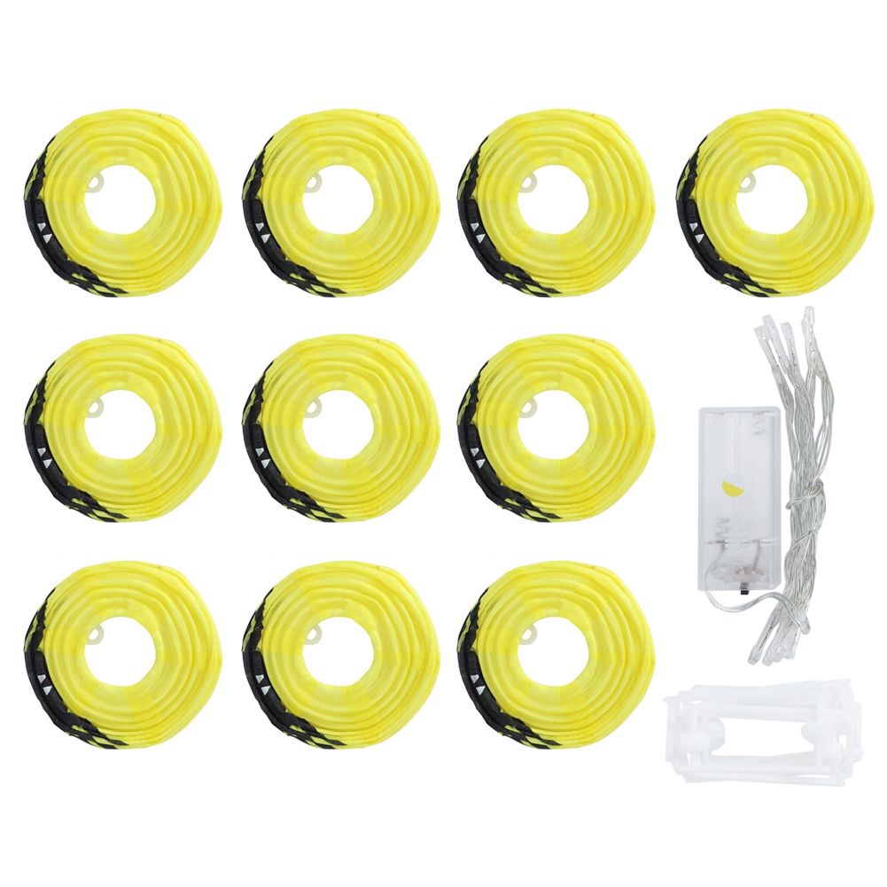 1.2M 10LED Lantern Shaped String Lights Halloween Lights Outdoor Indoor Garden view 2