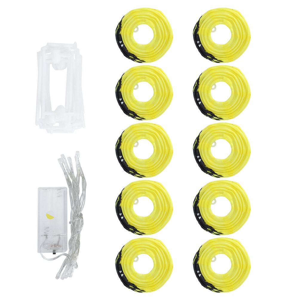 1.2M 10LED Lantern Shaped String Lights Halloween Lights Outdoor Indoor Garden view 3