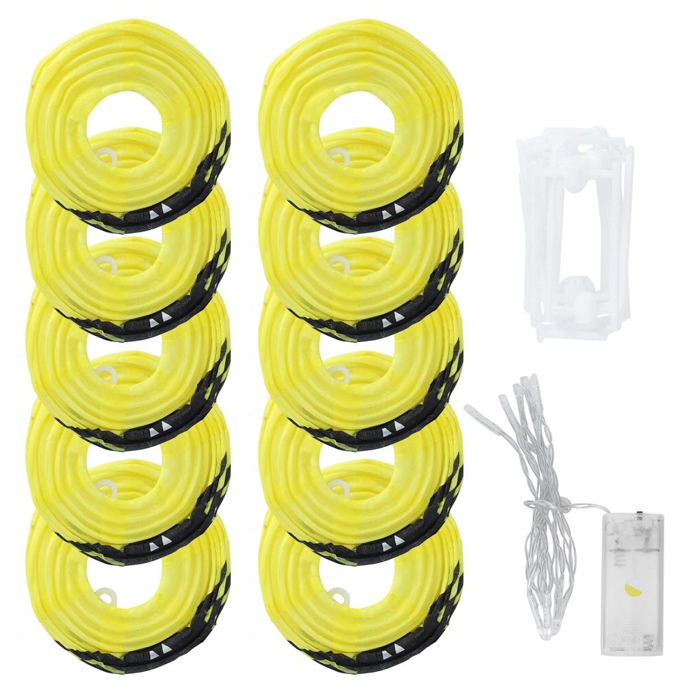 1.2M 10LED Lantern Shaped String Lights Halloween Lights Outdoor Indoor Garden view 6