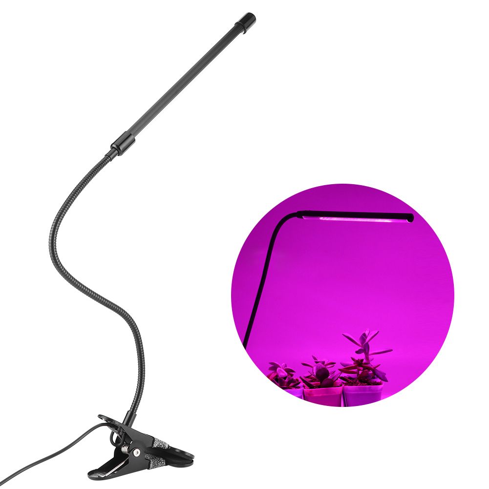 10W USB Powered LED Plant Lamps Full Spectrum ClipOn Grow Light for Indoor view 10
