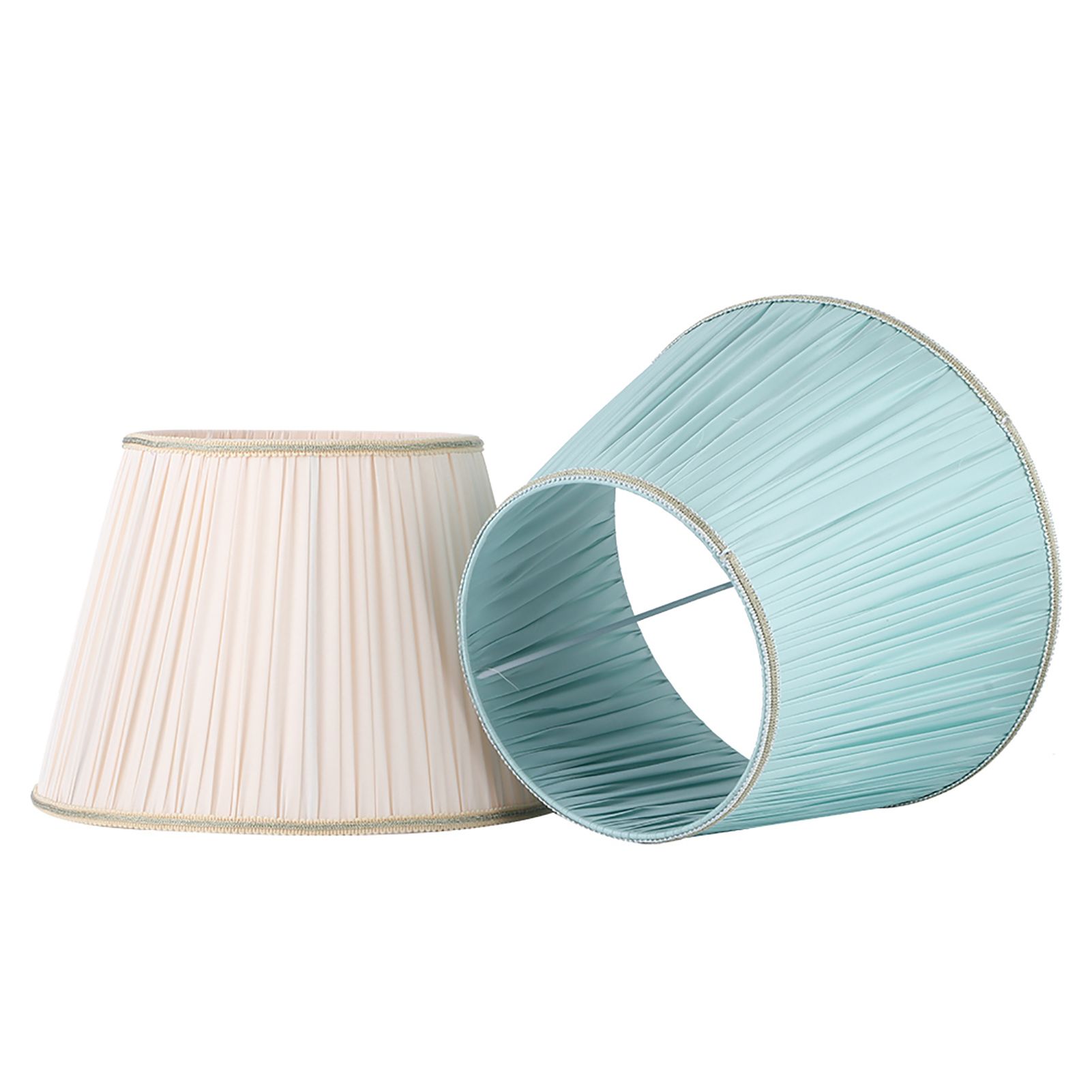 2PCS E27 Modern Simple Desk Lamp Cover Shade Fabric Lampshade for Living Room view 6