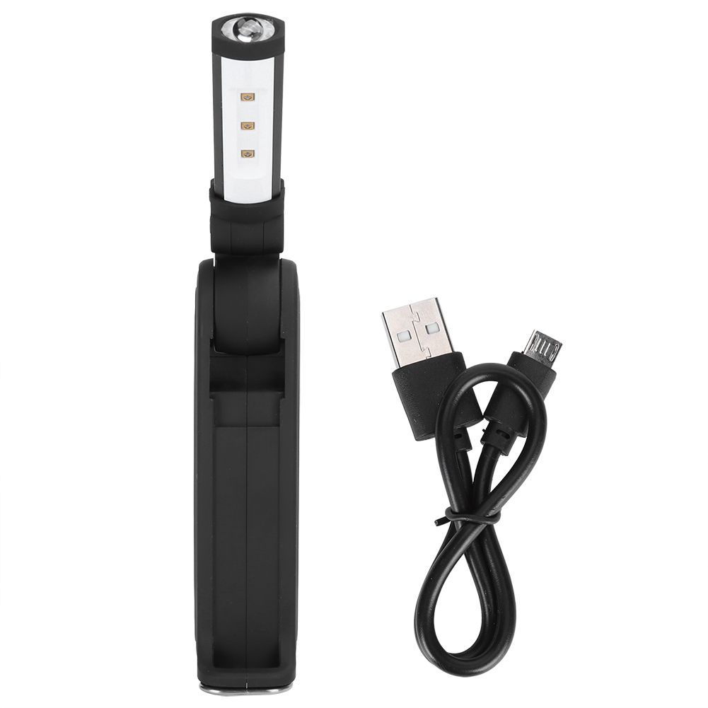 Portable Handheld 3W Double Light Source UVC LED Cleaning Light USB Charging view 2