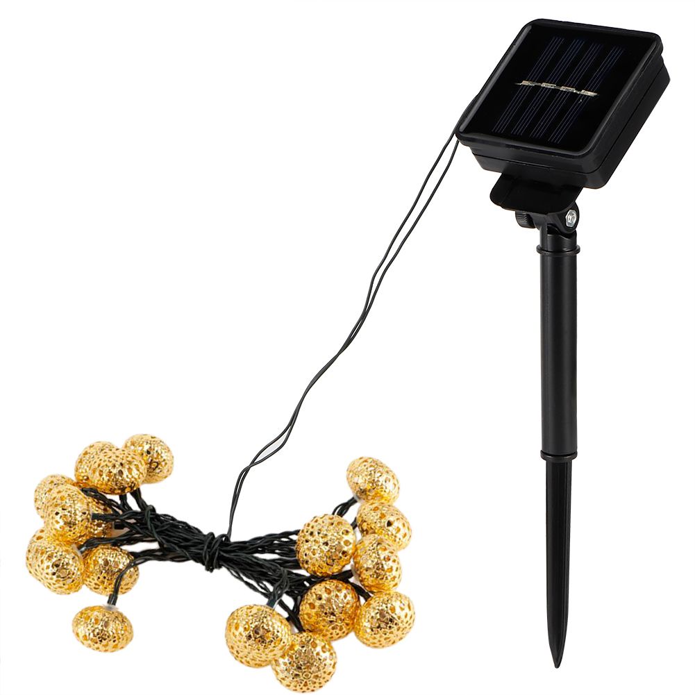 20LED Solar Light Globe String Lights Holiday Decoration Light for Christmas view 4