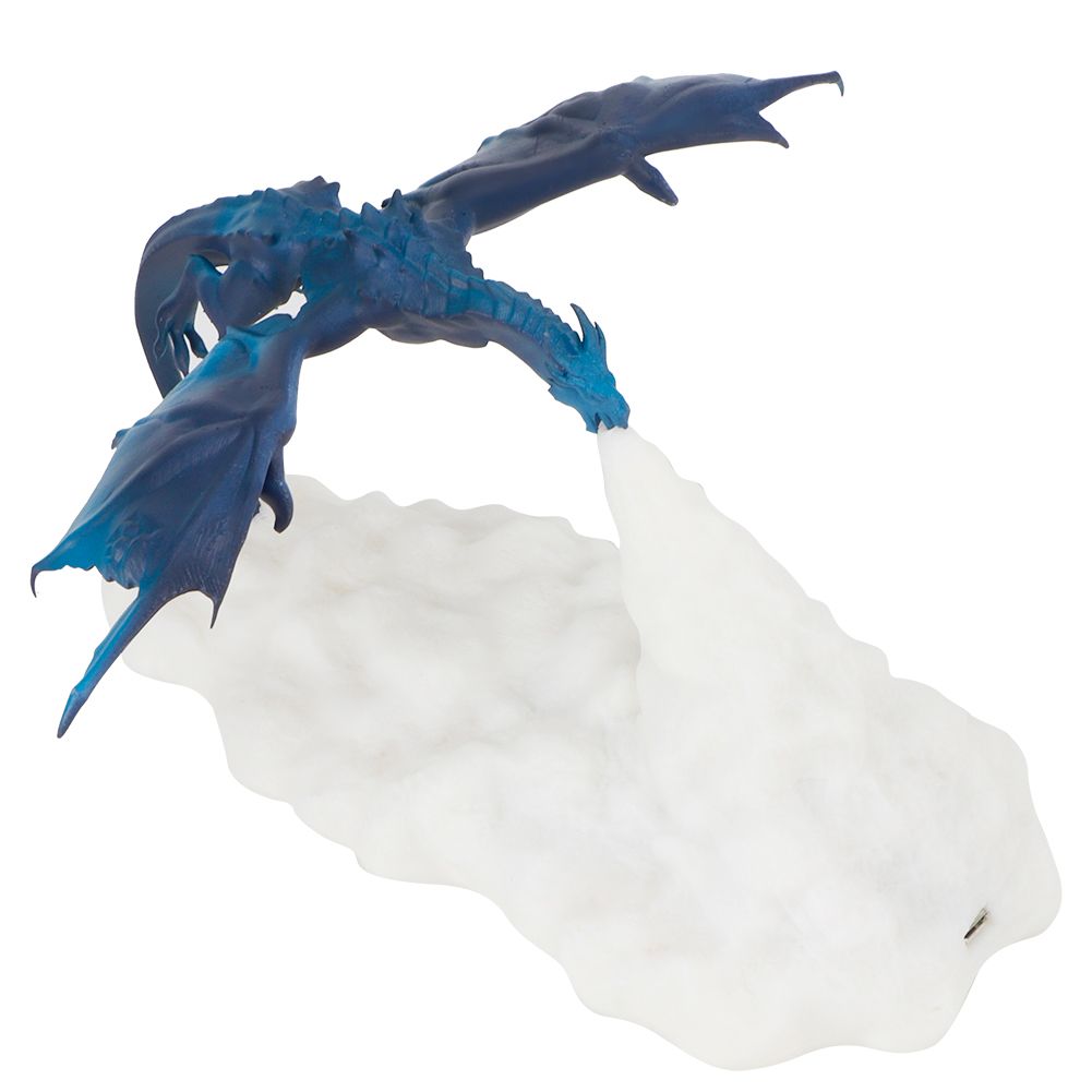 3D Print Fire Dragon Shaped Light Bedside Night Lamp USB Rechargeable for Home view 5