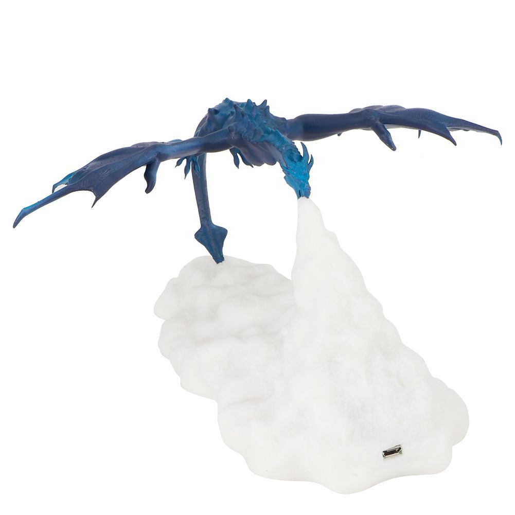 3D Print Fire Dragon Shaped Light Bedside Night Lamp USB Rechargeable for Home view 6