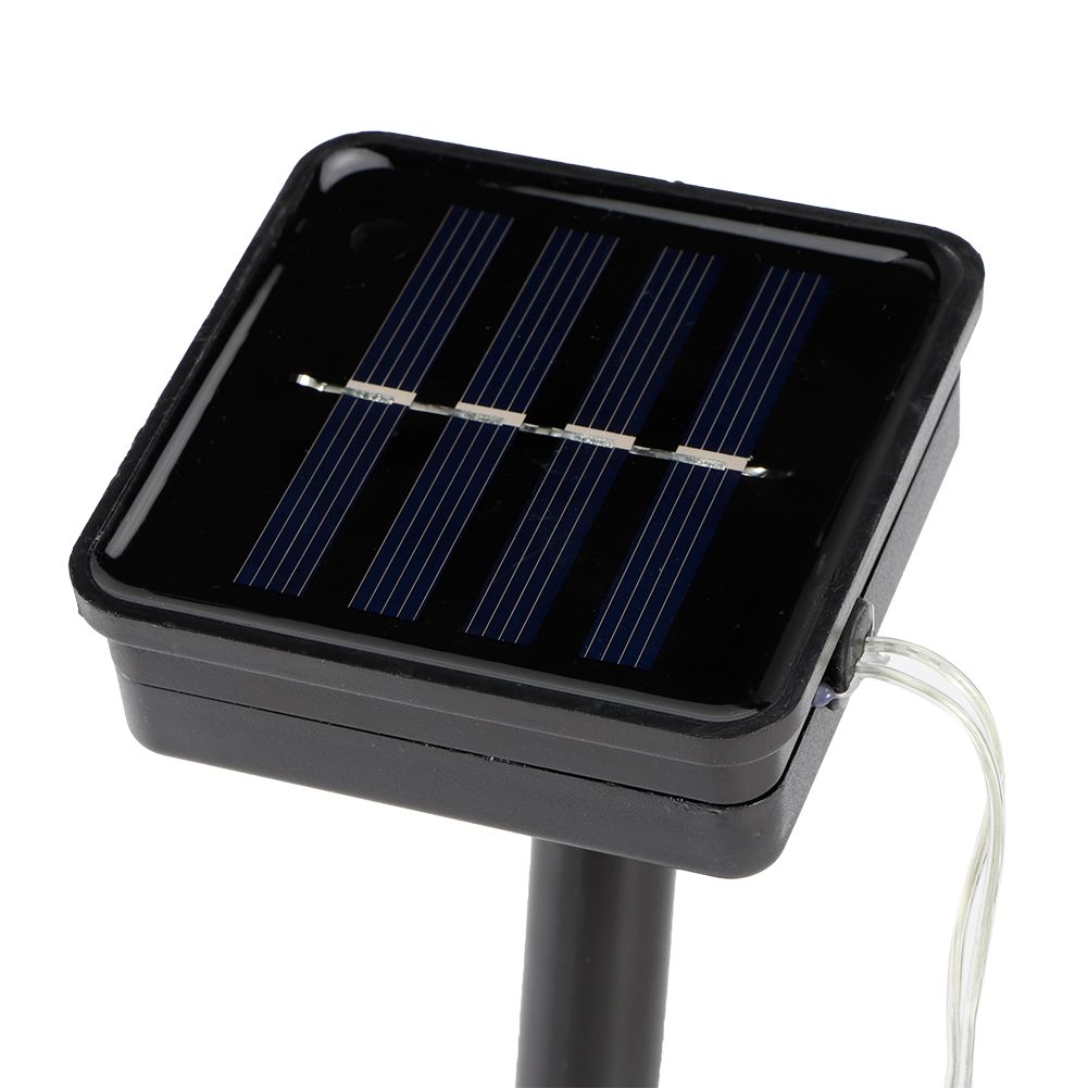 10m 100LED Solar Copper Wire String Light Garden Decoration Lamp String Warm Light view 12