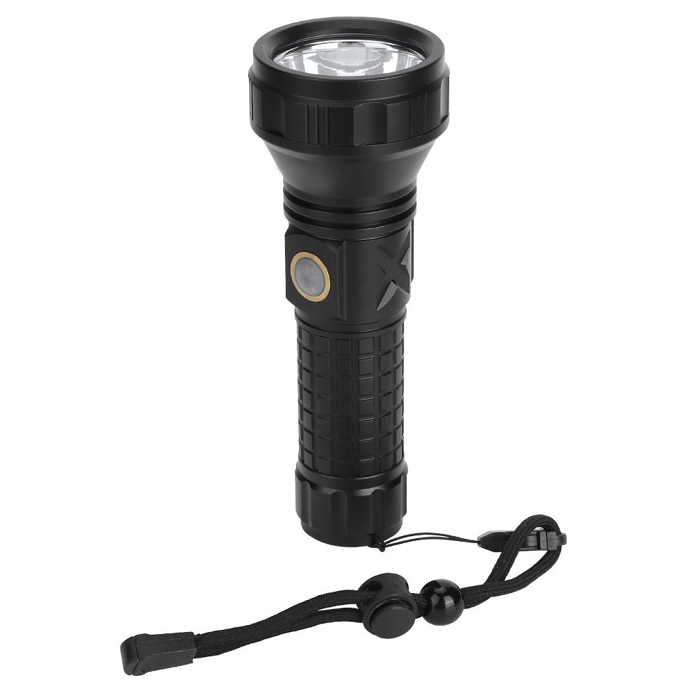 SST40 LED Flashlight USB Rechargeable 7000K 1600lm 3 Lighting Mode IPX5