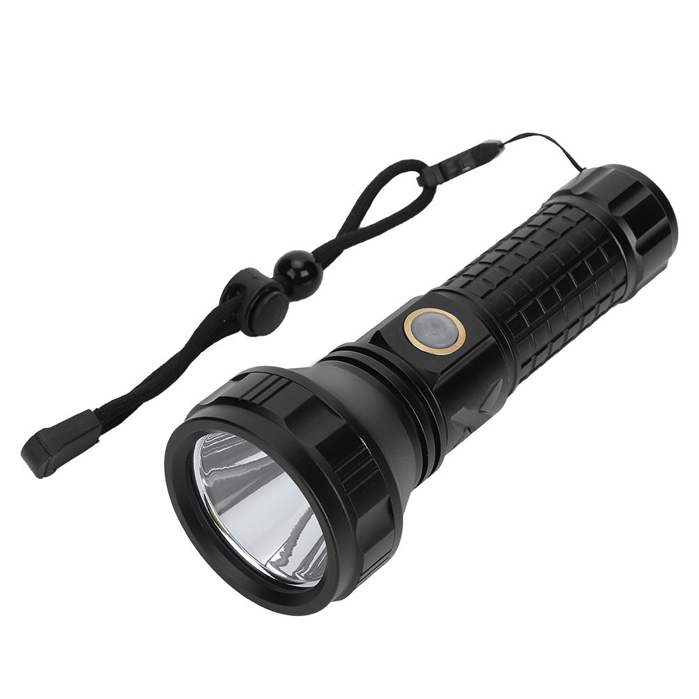 SST40 LED Flashlight USB Rechargeable 7000K 1600lm 3 Lighting Mode IPX5 view 3