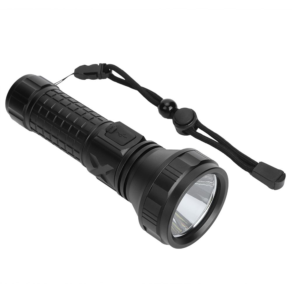 SST40 LED Flashlight USB Rechargeable 7000K 1600lm 3 Lighting Mode IPX5 view 4