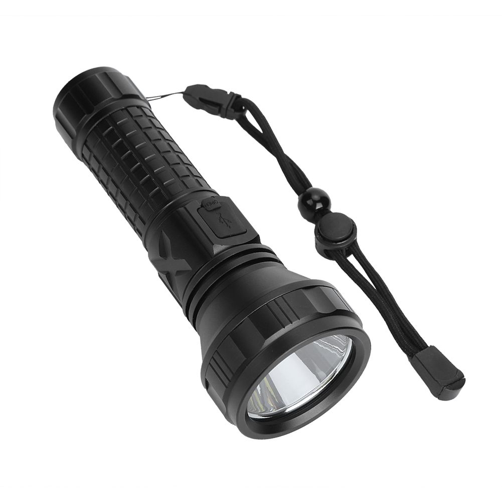 SST40 LED Flashlight USB Rechargeable 7000K 1600lm 3 Lighting Mode IPX5 view 7