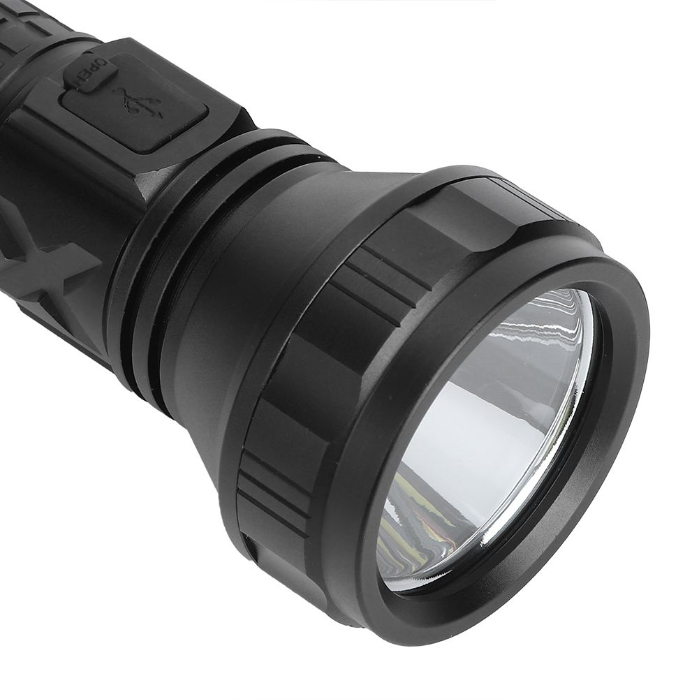 SST40 LED Flashlight USB Rechargeable 7000K 1600lm 3 Lighting Mode IPX5 view 12
