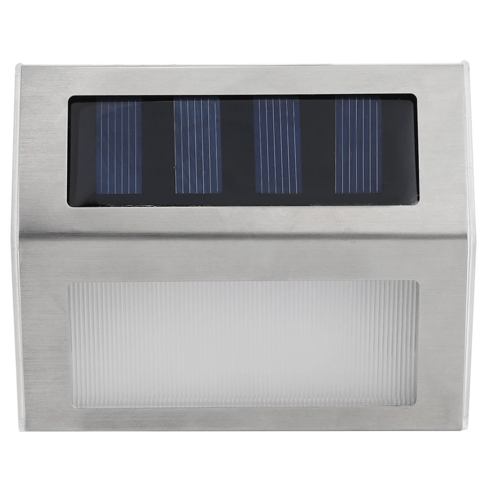 Solar Step Lights Outdoor Stair Lights Waterproof LED Wall Lamp for Stairway view 3