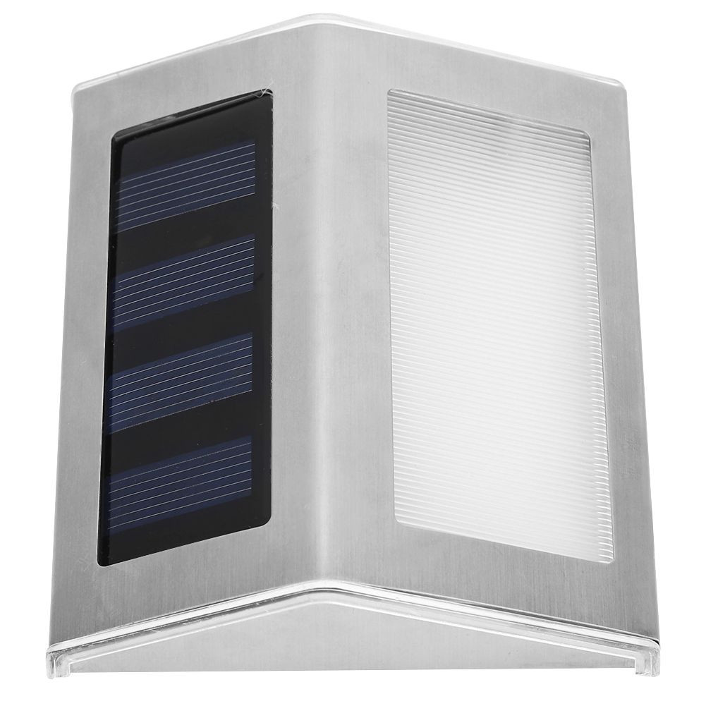 Solar Step Lights Outdoor Stair Lights Waterproof LED Wall Lamp for Stairway view 5
