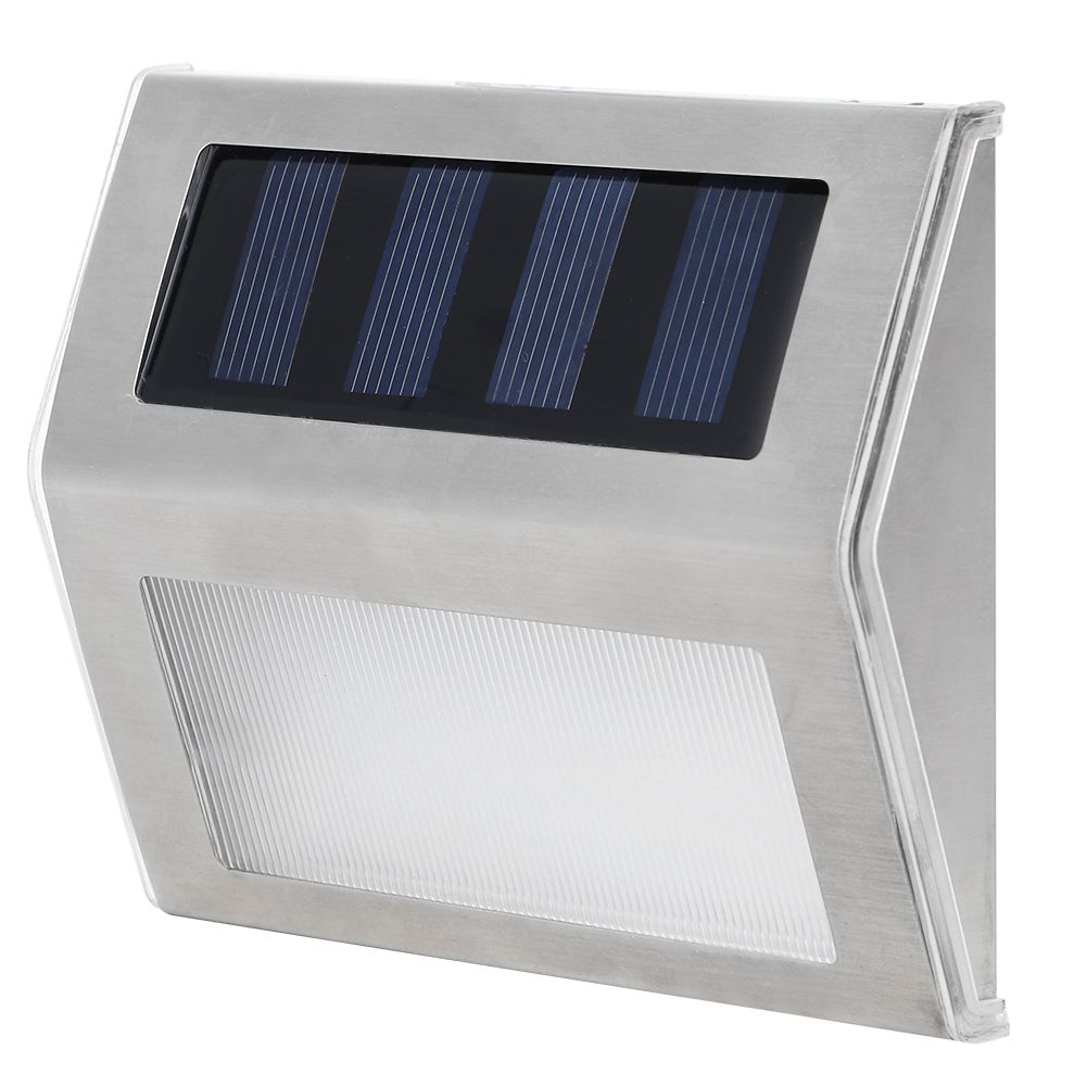 Solar Step Lights Outdoor Stair Lights Waterproof LED Wall Lamp for Stairway view 6