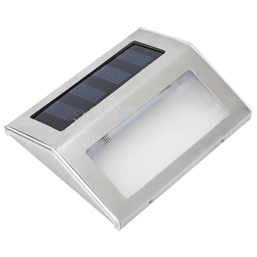 Solar Step Lights Outdoor Stair Lights Waterproof LED Wall Lamp for Stairway view 8