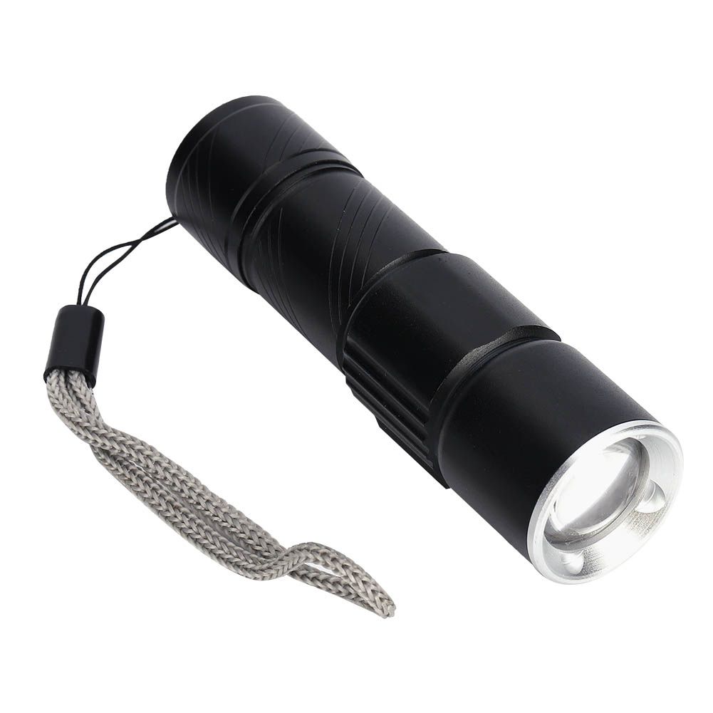 Aluminum Alloy USB Rechargeable Ultraviolet Flashlight Electric Torch for view 5