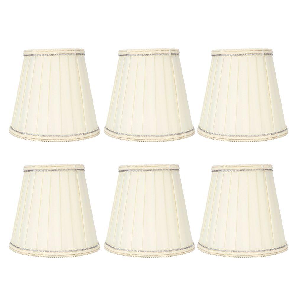 6PCS Modern Fabric Lampshade Light Cover Decoration for Home Chandelier Wall view 2