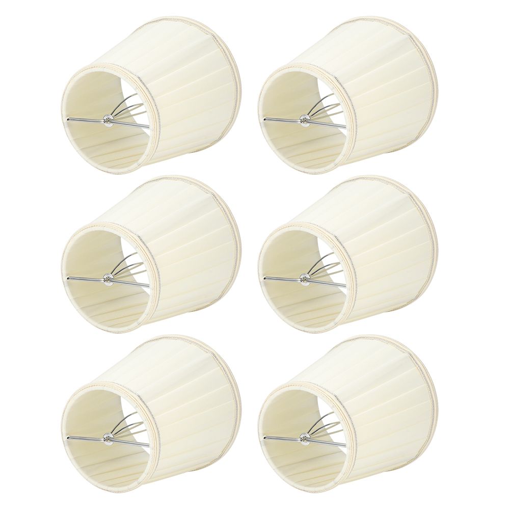 6PCS Modern Fabric Lampshade Light Cover Decoration for Home Chandelier Wall view 3