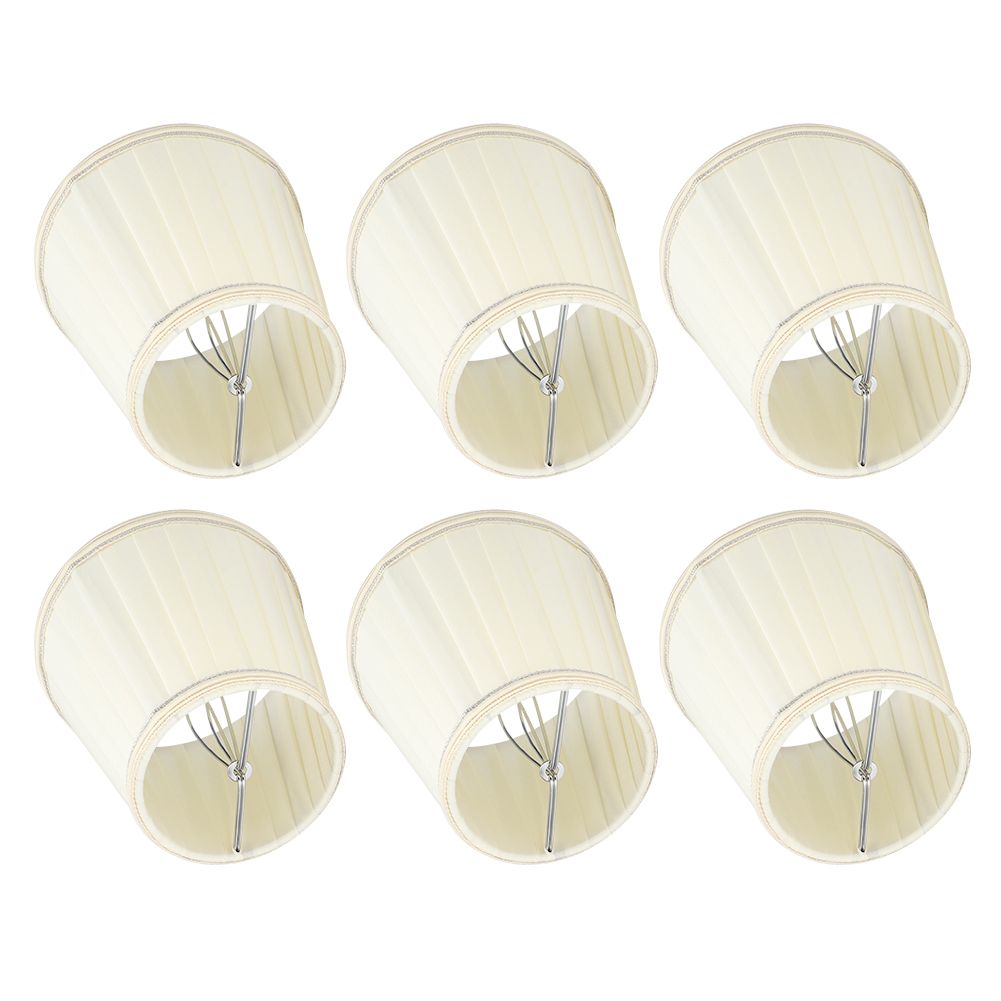 6PCS Modern Fabric Lampshade Light Cover Decoration for Home Chandelier Wall view 4