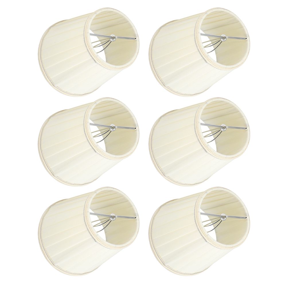 6PCS Modern Fabric Lampshade Light Cover Decoration for Home Chandelier Wall view 5